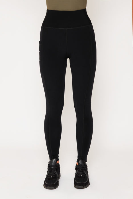 Thermal Lined Leggings Black – Aspen Equestrian