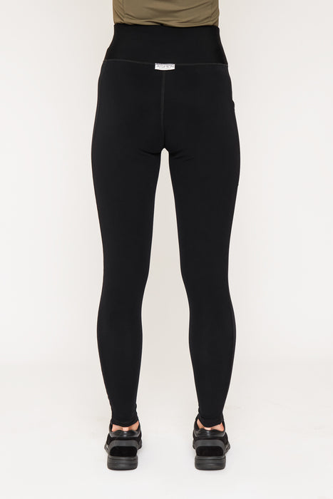 Thermal Lined Leggings Black