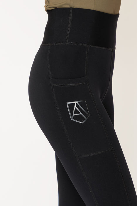 Thermal Lined Leggings Black