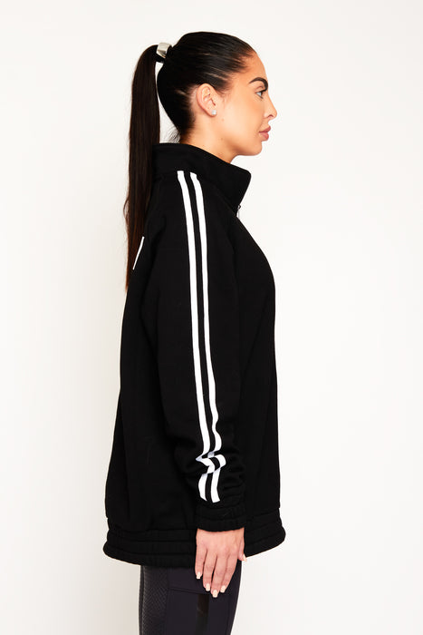 Half Zip Sweatshirt Black